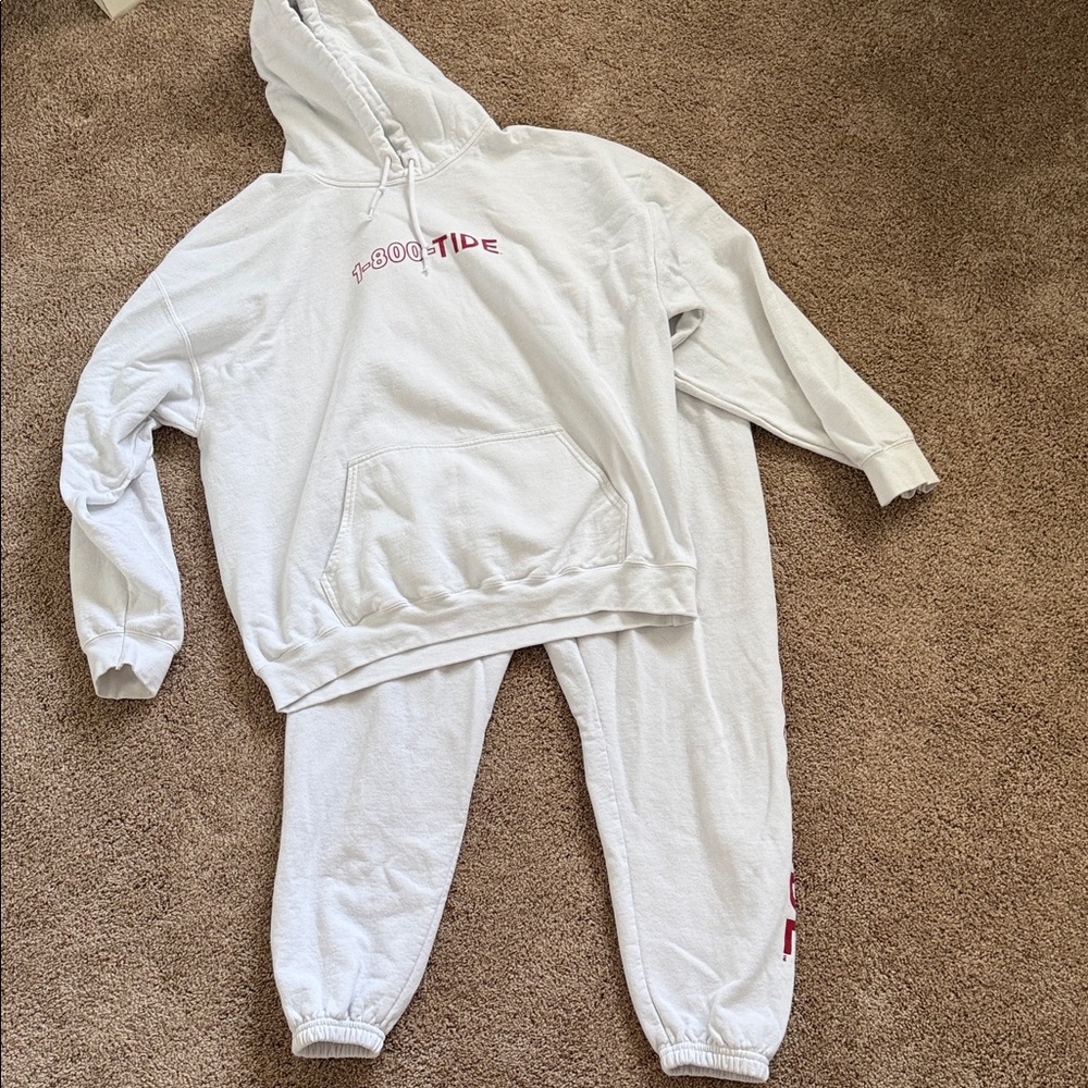 University of Alabama Matching Sweat Set (Sold together)